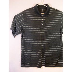Grand Slam Striped Golf Polo